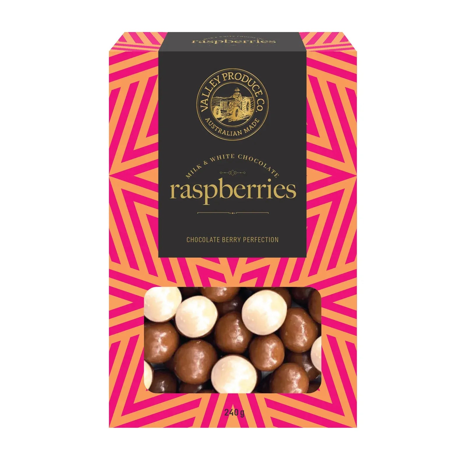 VPC Milk & White Choclate Raspberries