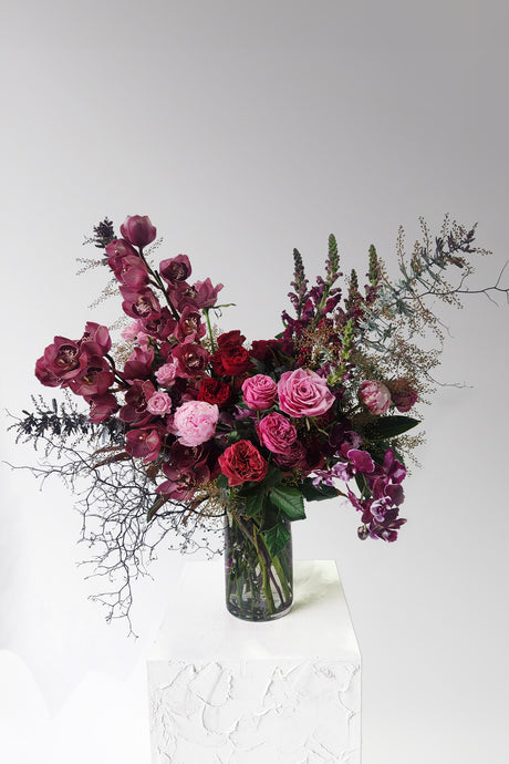 Seasonal Deep & Moody vase design