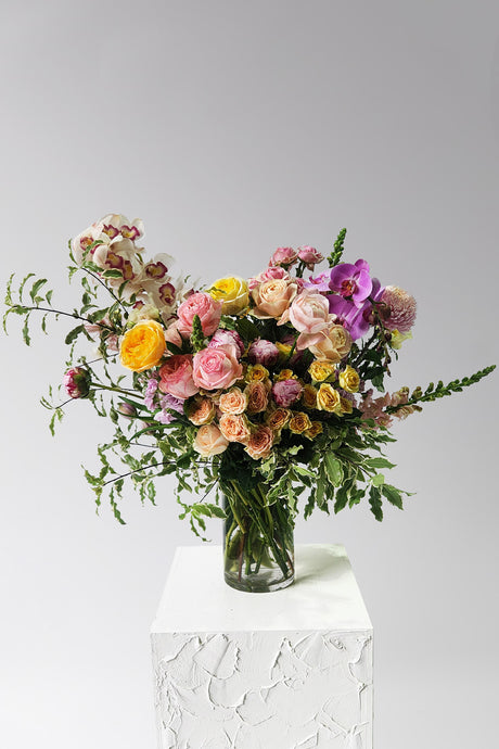 Seasonal Pastel vase design