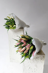 White Oriental Bouquet