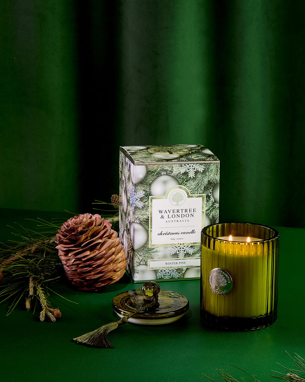Winter Pine Candle by Wavertree & London