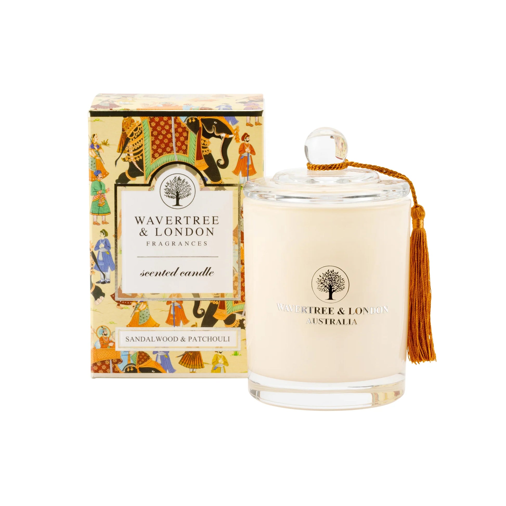 Sandalwood & Patchouli Candle By Wavertree  & London
