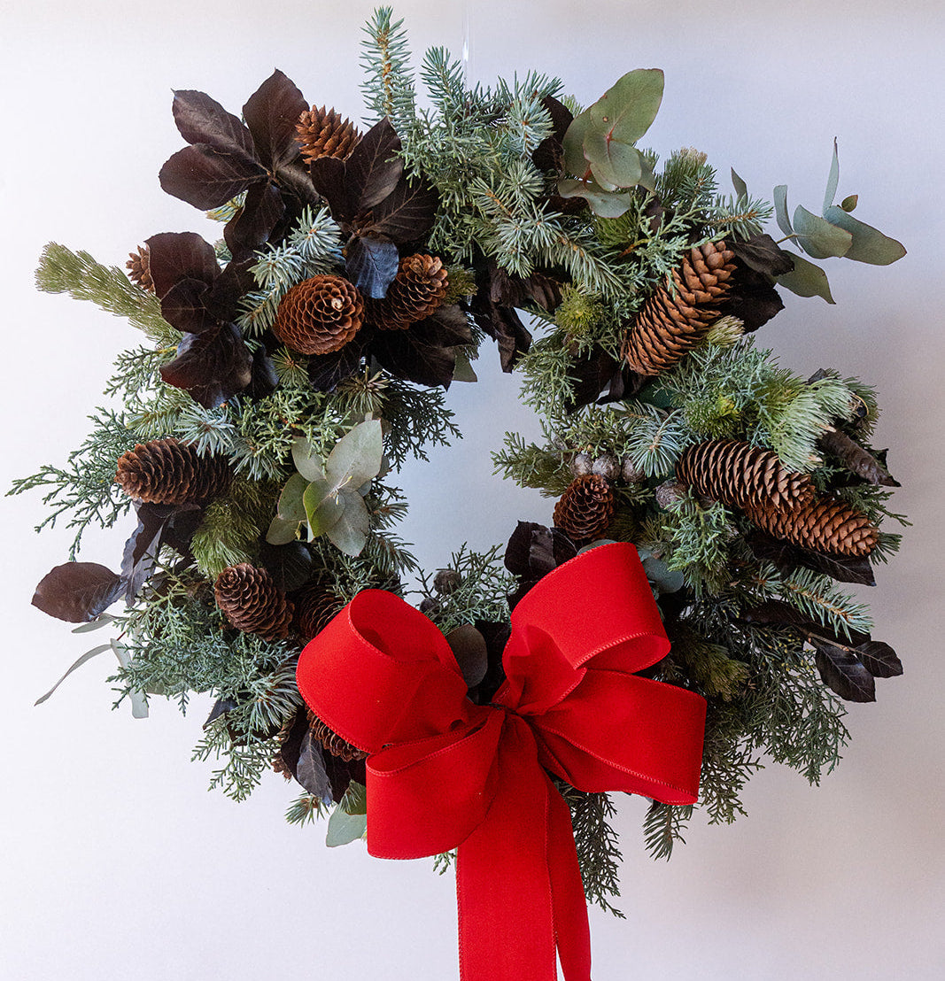 Classic Christmas wreath