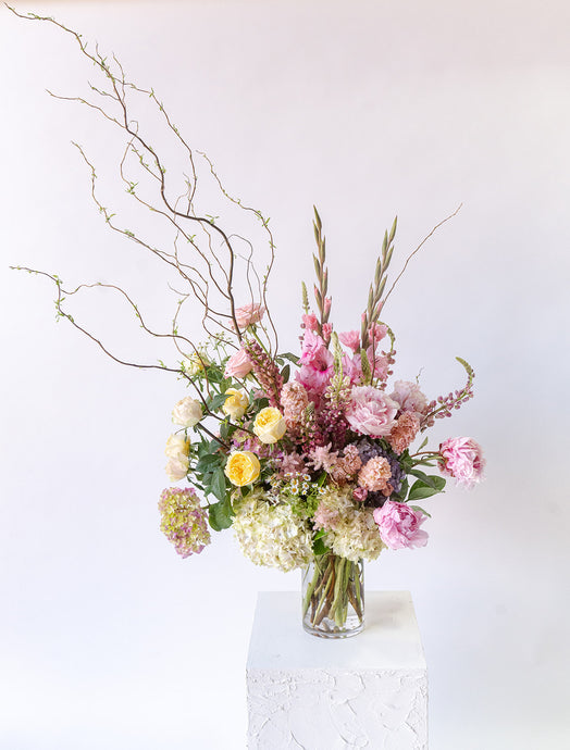 Seasonal Pastel vase design