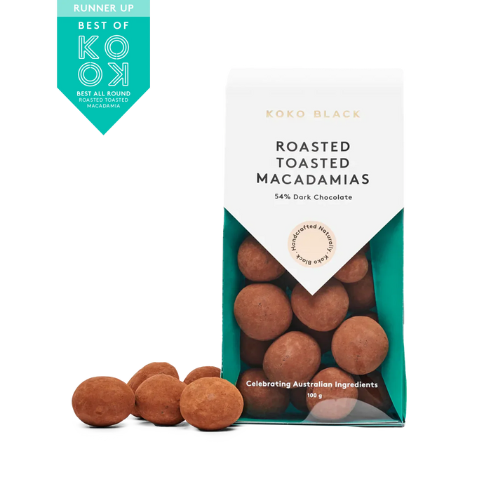 Roasted Toasted Almonds Dark 100g