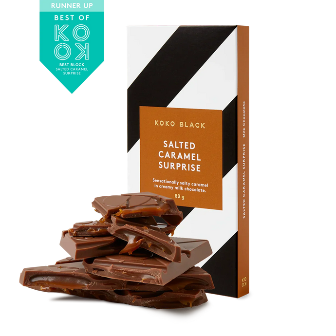 Salted Caramel Surprise Block 80g