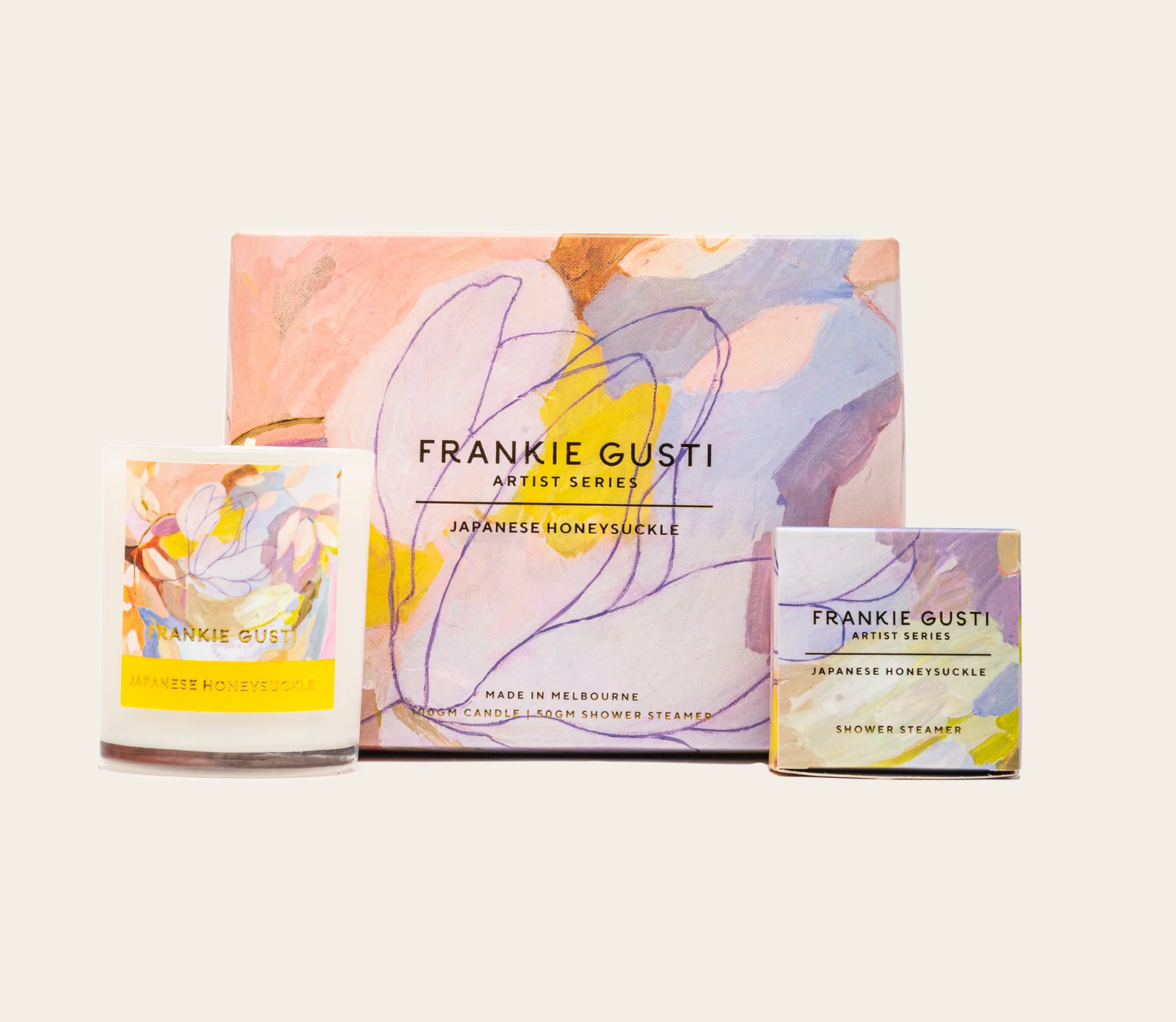 Japanese Honeysuckle Steamer Duo By Frankie Gusti