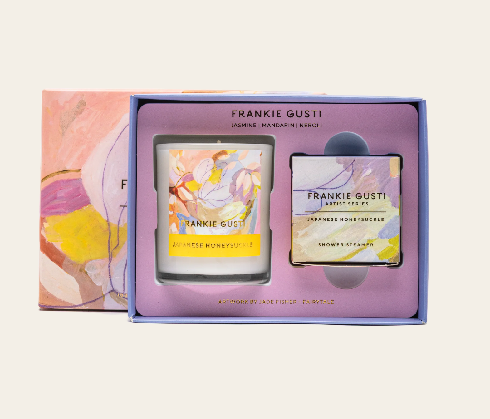 Japanese Honeysuckle Steamer Duo By Frankie Gusti