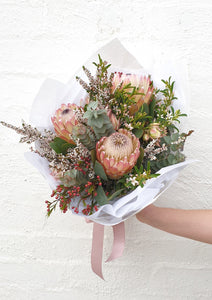 Blushing Bride Posy