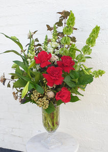 Fresh festive luxe vase design