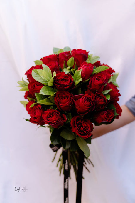 Red Rose Posy