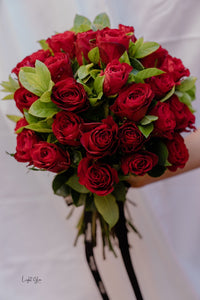 Red Rose Posy