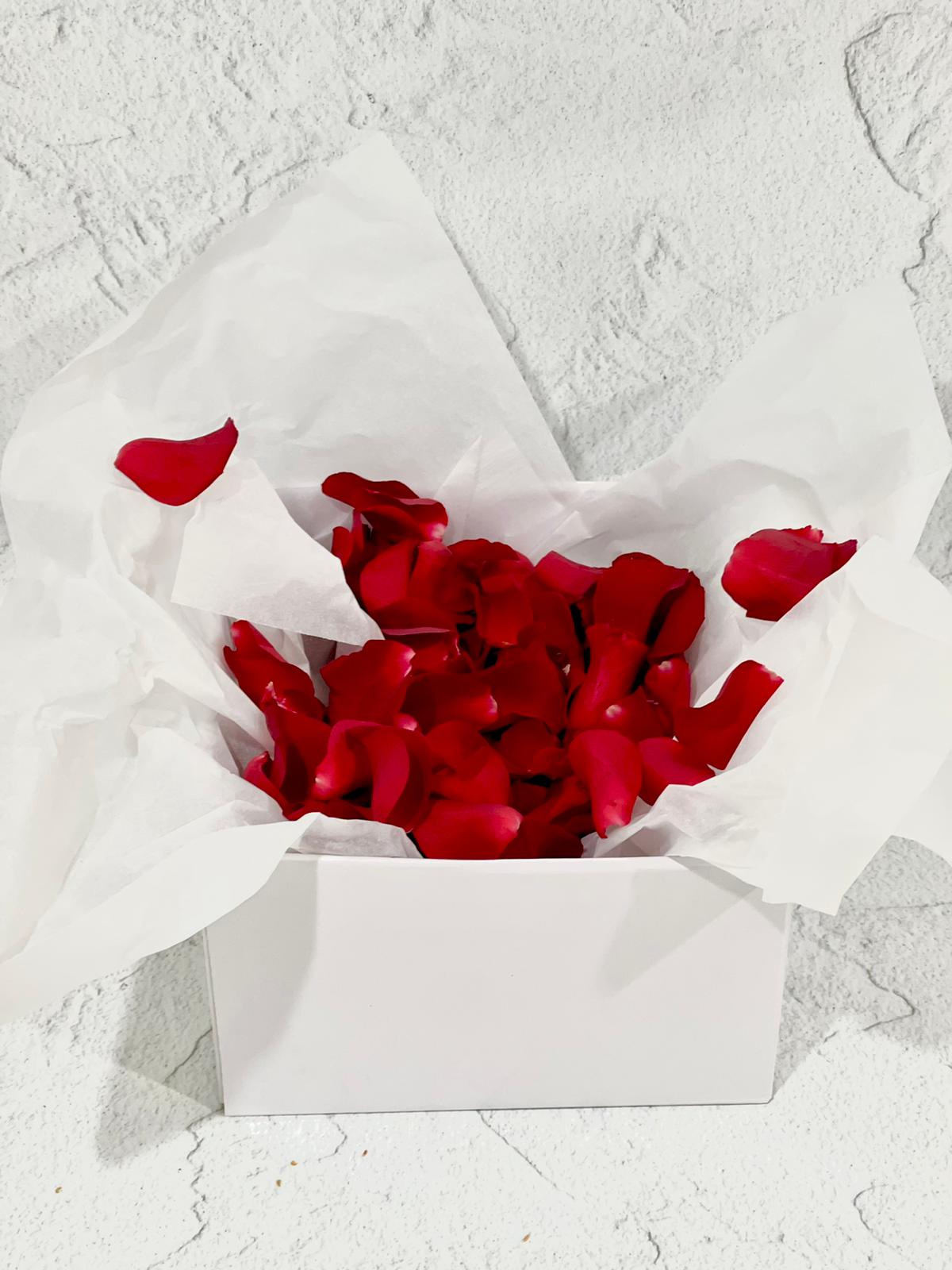 Box of petals