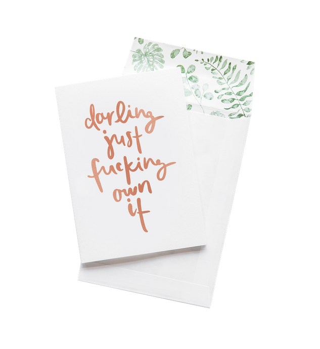 Darling just ****ing own it | Grown Florist