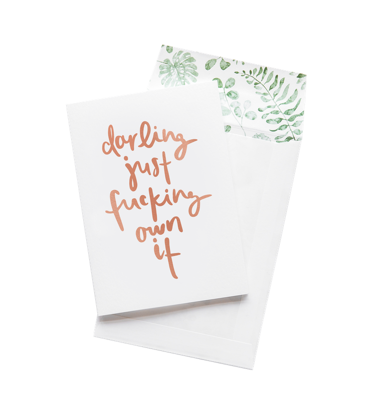 Darling just ****ing own it | Grown Florist