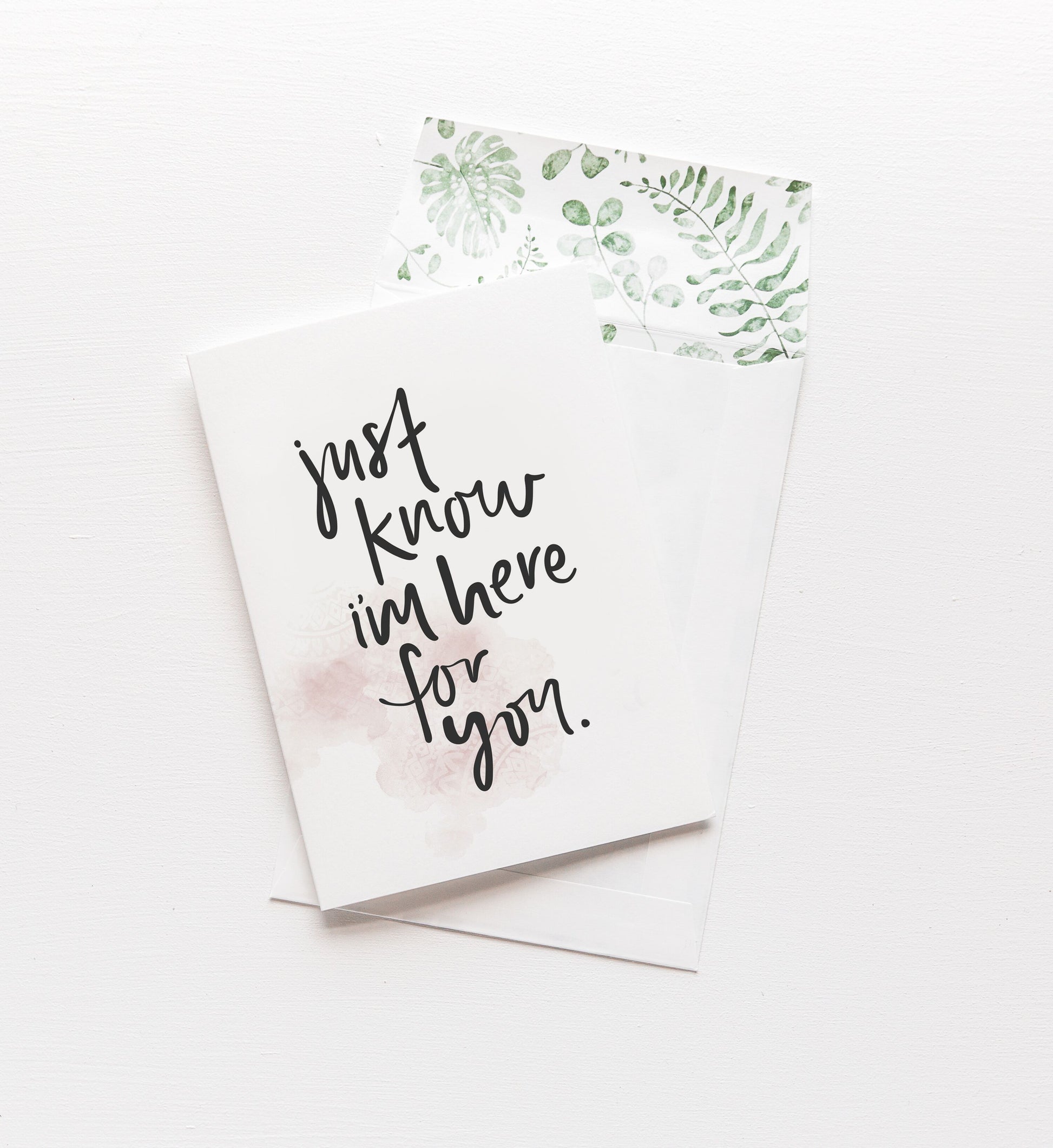 Just know I'm here for you | Grown Florist