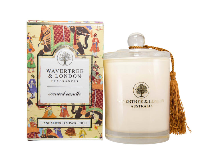 Sandalwood & Patchouli Candle By Wavertree & London