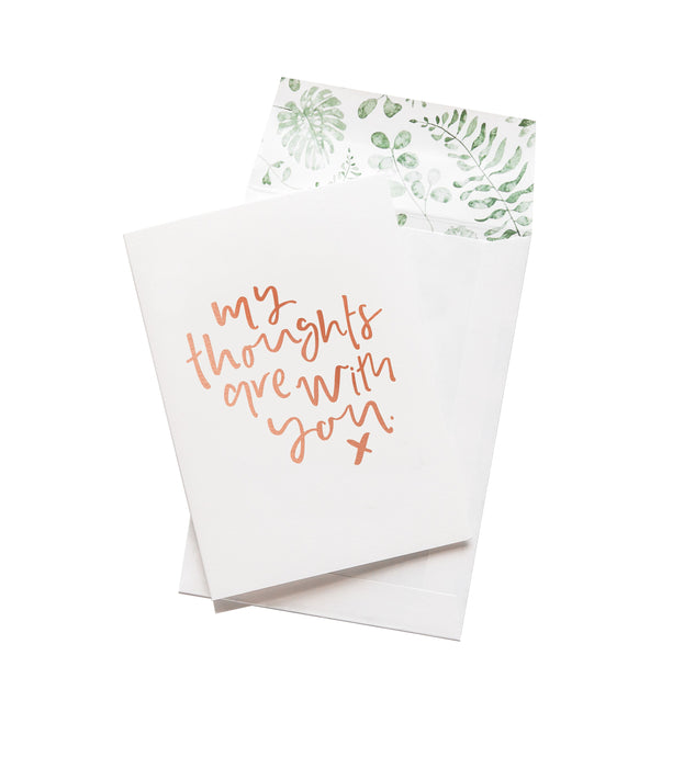 My thoughts are with you | Grown Florist
